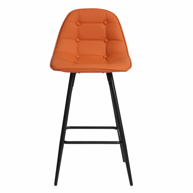 Modern Set of 2 Counter Stools with Premium Features for Various Spaces