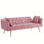 Canapé-lit rembourré de style moderne 71,65 po-351605427