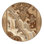 Tapis oriental moelleux et moelleux de style oriental classique brun et beige