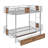 Adelyn Kids Twin XL Over Twin XL Bunk Bed with Drawers-1194045555