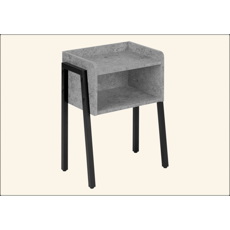 Table de chevet polyvalente et élégante pour la chambre à coucher et le salon, offrant rangement et fonctionnalité.