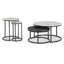 Ensemble de 4 tables Delane