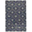 Reign Geometric Area Rug in Indigo-899254061