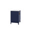Meuble-lavabo de comptoir en marbre blanc Carrara Elizabeth avec robinet Elizabeth-1241749977-1241749982