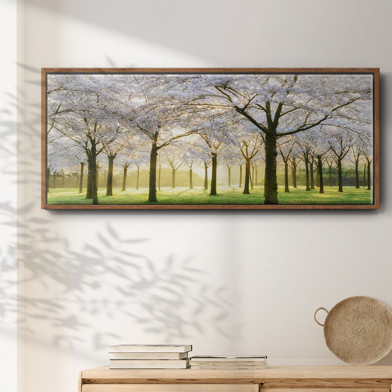 Bridal Trees- Framed Canvas