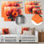 Fleurs roses, coucher de soleil, bouquet de roses - roses, art mural en métal, reproduction d'art moderne en métal-1222858254