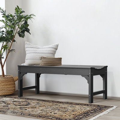 2-Person HDPE Patio Bench