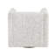 Fauteuil pivotant en tissu jacquard beige Modern Living