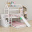 Lit superposé avec glissade Sturdy-1087499391