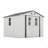 Outdoor Storage Shed, 8X8  Protective Film, Four Daylight Windows Lockable Doors,A Practical And Thoughtful Gift-123924685-123924684