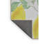Tapis jaune à motif floral Kali-263977733