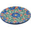 Flowers In Bloom Ceramic Decorative Plate