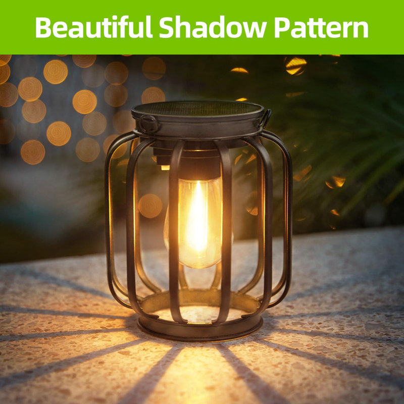 Solar Hanging Lanterns Outdoor Waterproof
