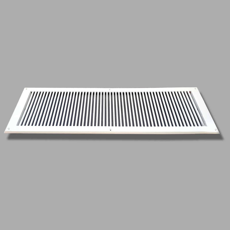 Grille murale en aluminium, Blanc