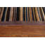 Tapis tout rayé Gabbeh 6 x 9