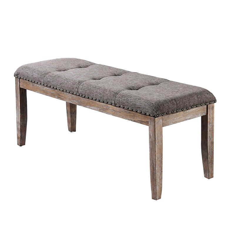 Eichler Polyester Upholstered Bench