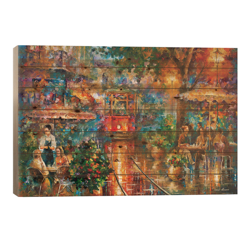 «Old Magic On Wood» par Leonid Afremov, H 18 po x l 26 po x P 1,5 po