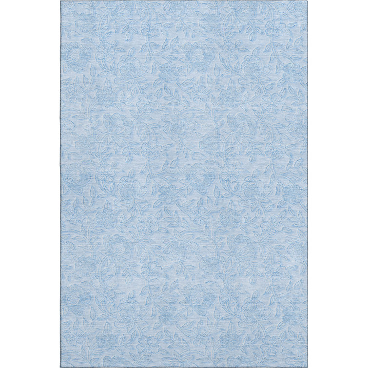 Premium Machine Washable Prisco Sky Rug