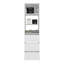 Placard Erie, 3 tiroirs, 3 tablettes, blanc