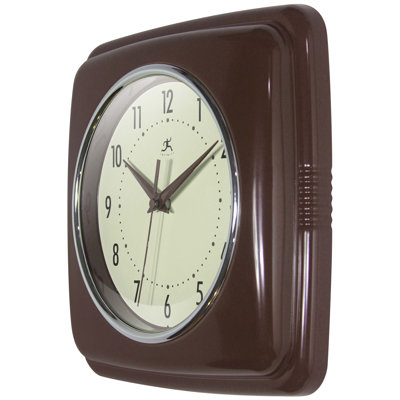 Orrwell Square Plastic Wall Clock