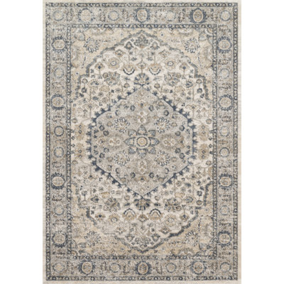 Tapis oriental naturel / gris Sagefield