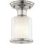 Plafonnier semi-encastré 1 lumière 5,5 po Wilczek-19294463