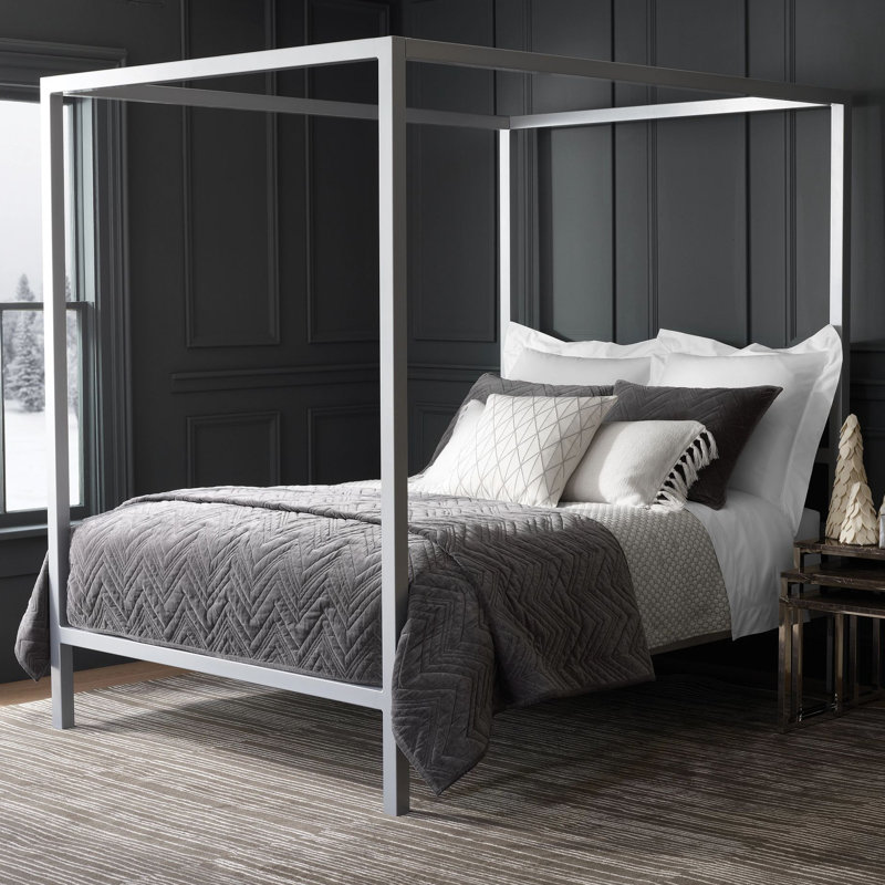 Lodi Matelasse Coverlet, Queen Coverlet, Silver