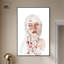 «Kate With Flowers Canvas Modern Boho Portrait» par Art Remedy-104325549-104325557