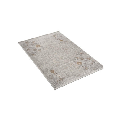 Little hoodie Vintage Floral Low Profile Entry Rug   Washable Non  Small Doormat For Kitchen Bathroom Front Door