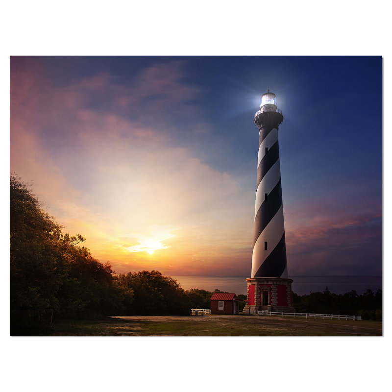 Photographie « sea & shore nautique cape hatteras », H 20 po x l 20 po x P 1 po, Toile tendue