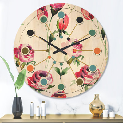 Solid Wood Wall Clock