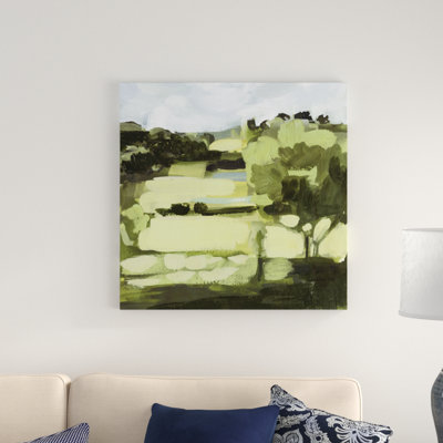«Verdant Daze I», peinture sur toile tendue