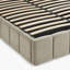 Rudasill Upholstered Ottoman Storage Bed Frame - Vertically Stitched Contemporary Headboard-2095467713-2095467719