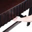 52 Inch Console Table With 3 Drawers, Mid Century . Solid Wood Legs, . Fits Living Room & Entryway Fluted Table, Inch. Pine Ideal For Bedroom