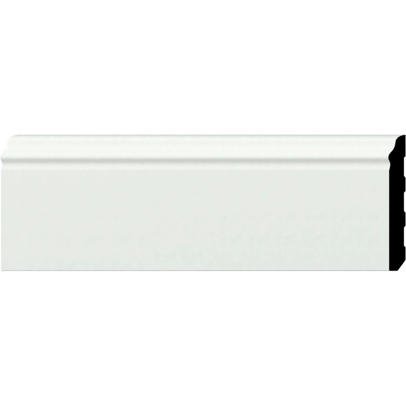 Plinthe Endurathane Barcelona, H 4 po x P 1/2 po x L 94 1/2 po, apprêtée en usine (paquet de 2)