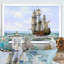 Old Naval Ship I - peinture sur toile-340285071-340285064