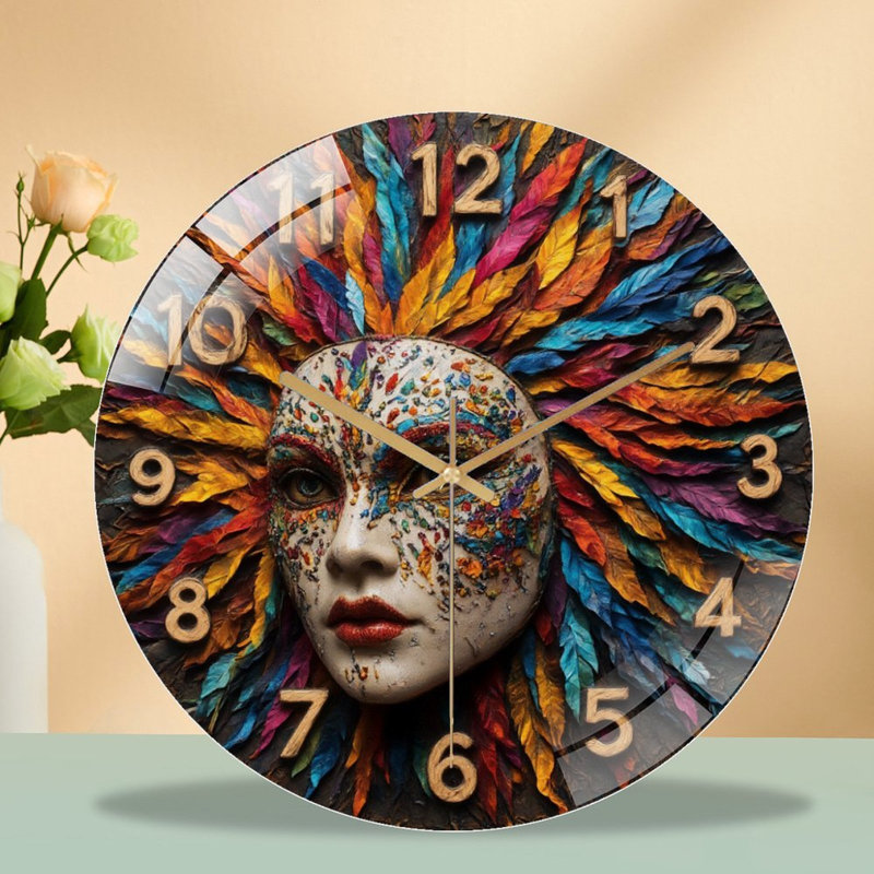 Horloge murale 12 po