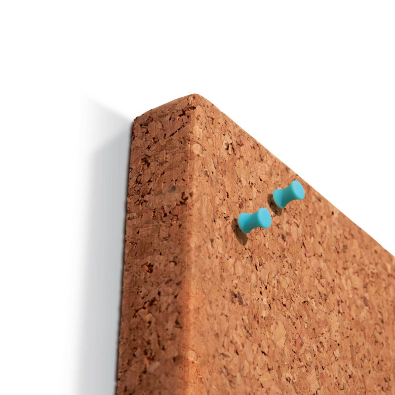 Wall Cork Bulletin Board, 24" H x 38" W