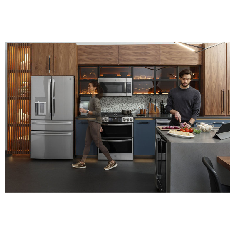GE Profile Smart Appliances 35.625" French Door 27.6 cu. ft. Refrigerator