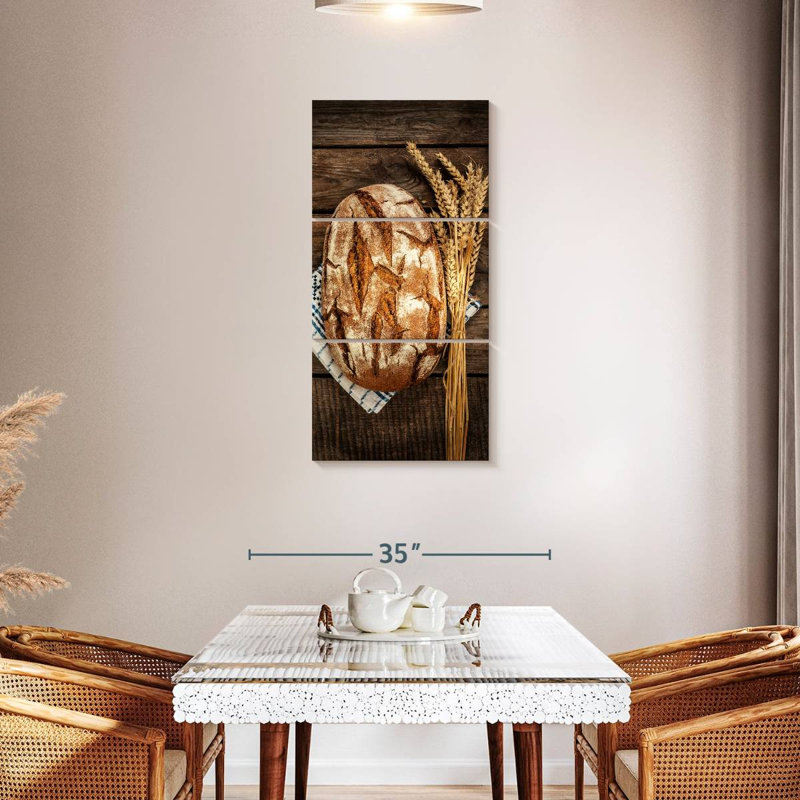 Bread, 44" H x 21" W