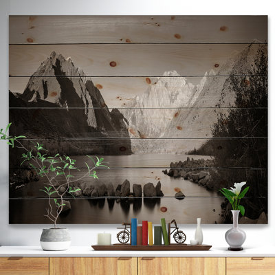 " Snow Mountain Lake PanoramaPhotograph "
