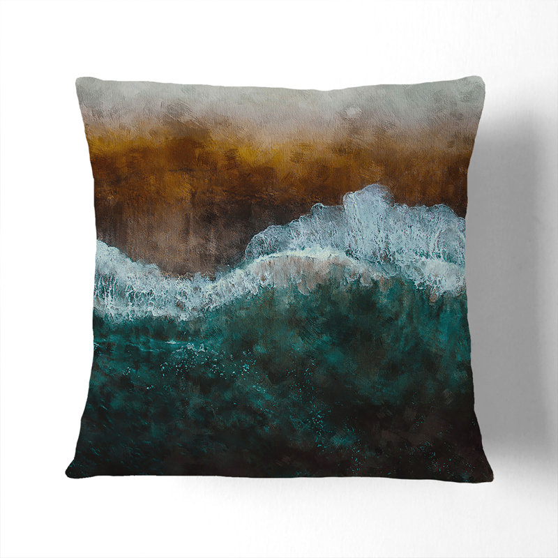 Square Cushion, 40cm H x 40cm W x 15cm D