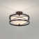Gaen Glass Semi Flush Mount