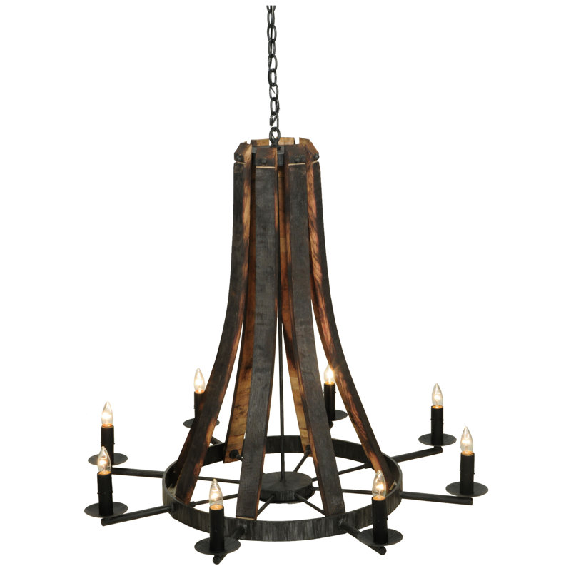 Healey 8 - Light Chandelier