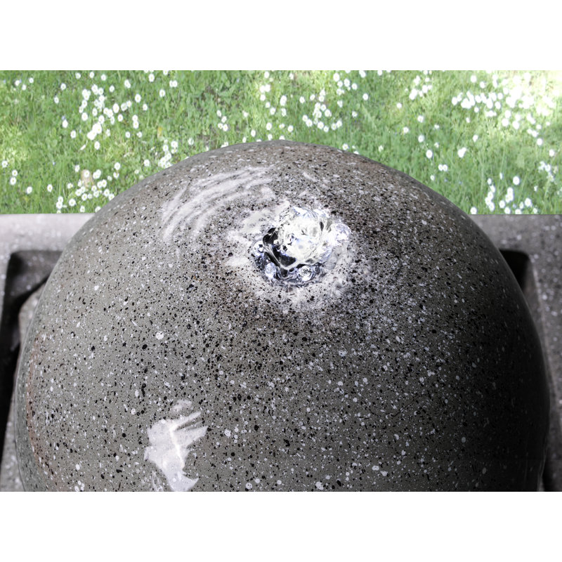 Glendarious Hand Crafted Weather Resistant Fountain with Light