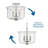 Nedmond 3 - Light Dimmable Cylinder Chandelier-1137742023