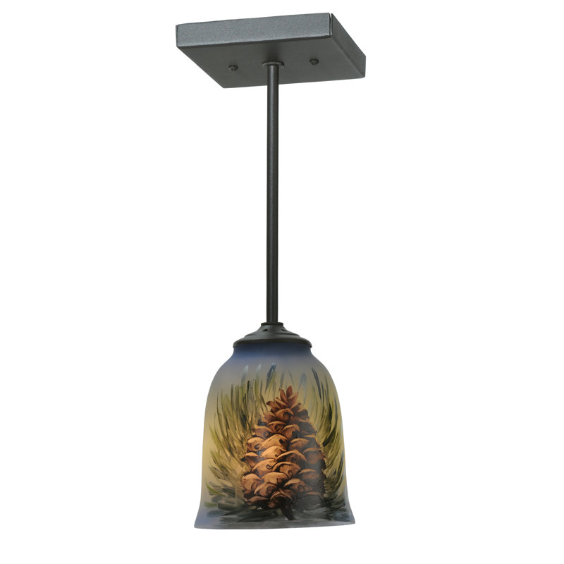 Rustic Lodge 1 - Light Pendant, 16" H x 5" W x 5" D