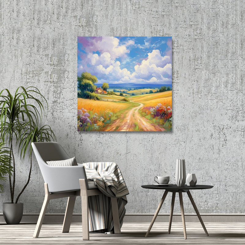 Petite maison de campagne - Toile de chambre à coucher pour la maison
