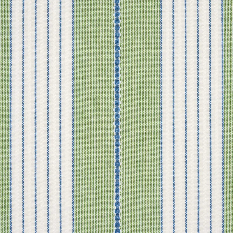 Audrey Stripe Fabric, Green