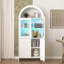 Armoire de dôme en bois aggloméré d'inspiration technique moderne-556594904